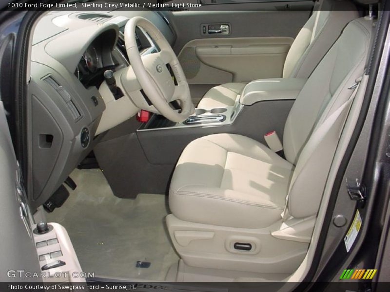  2010 Edge Limited Medium Light Stone Interior