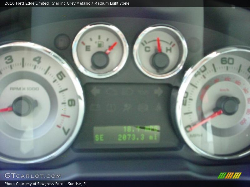 Sterling Grey Metallic / Medium Light Stone 2010 Ford Edge Limited
