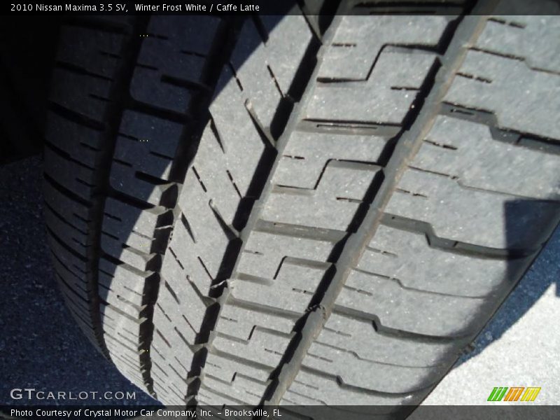 Winter Frost White / Caffe Latte 2010 Nissan Maxima 3.5 SV