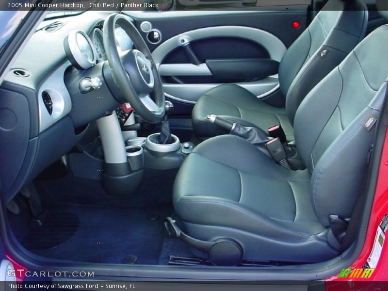 Panther Black Interior - 2005 Cooper Hardtop 