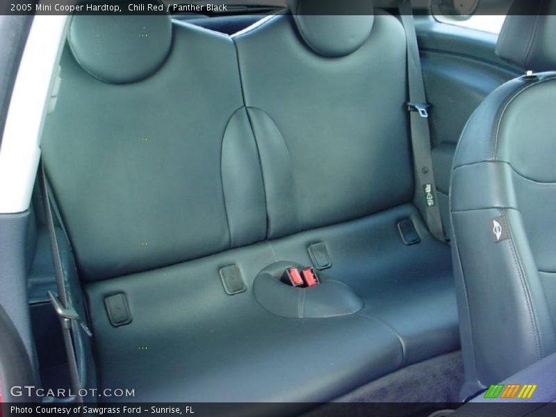  2005 Cooper Hardtop Panther Black Interior