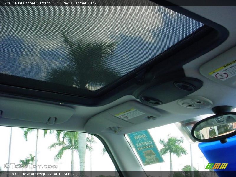 Sunroof of 2005 Cooper Hardtop