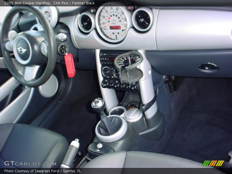 Dashboard of 2005 Cooper Hardtop