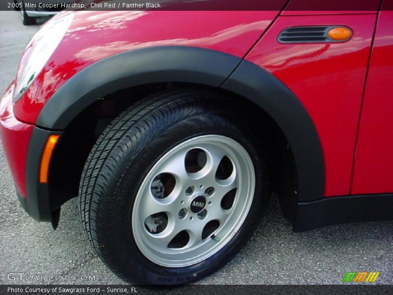 Chili Red / Panther Black 2005 Mini Cooper Hardtop