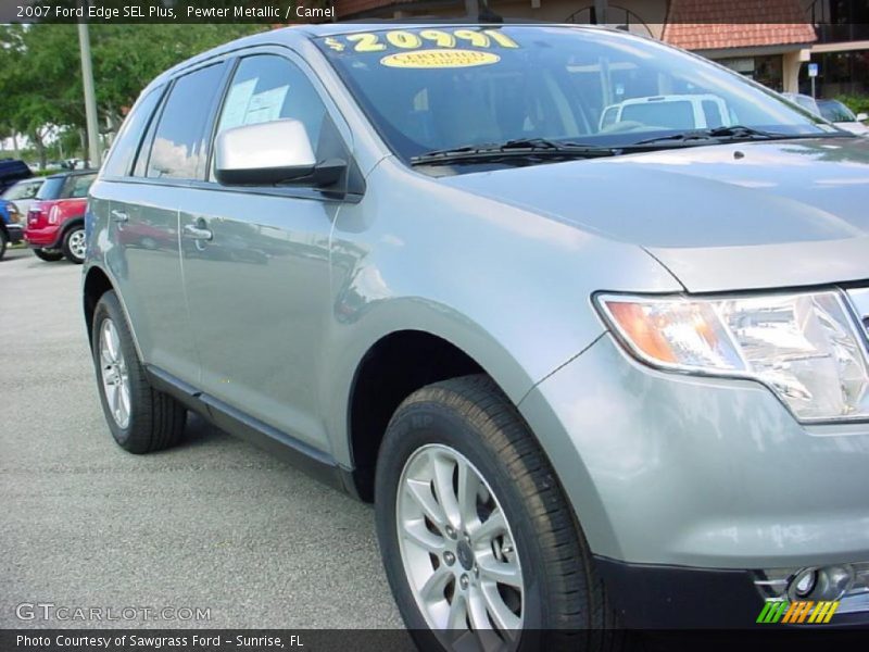 Pewter Metallic / Camel 2007 Ford Edge SEL Plus