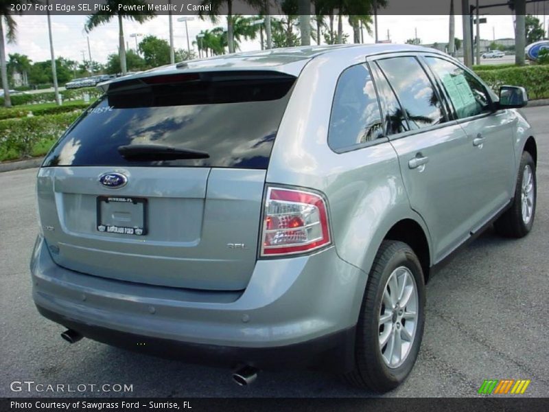 Pewter Metallic / Camel 2007 Ford Edge SEL Plus