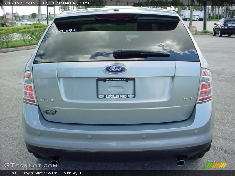 Pewter Metallic / Camel 2007 Ford Edge SEL Plus