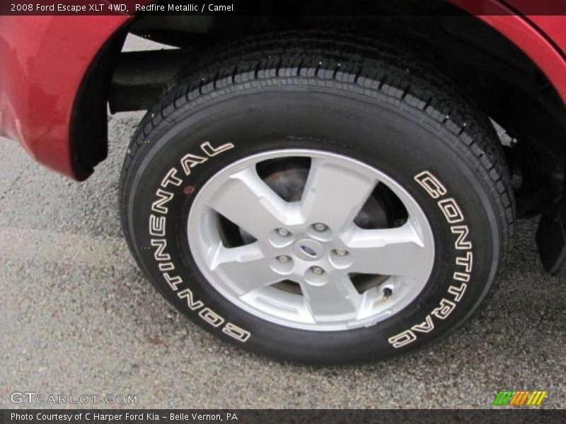 Redfire Metallic / Camel 2008 Ford Escape XLT 4WD