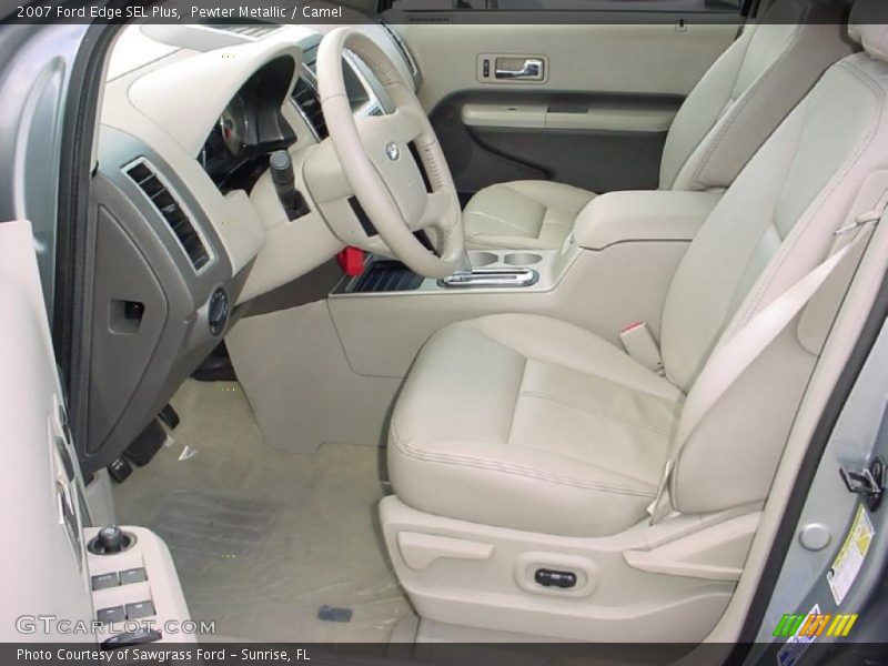  2007 Edge SEL Plus Camel Interior