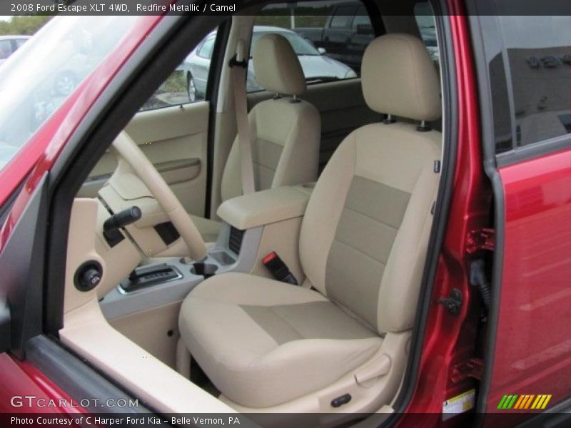 Redfire Metallic / Camel 2008 Ford Escape XLT 4WD