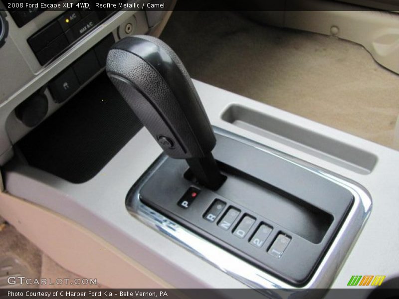 Redfire Metallic / Camel 2008 Ford Escape XLT 4WD
