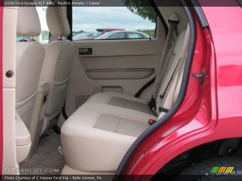 Redfire Metallic / Camel 2008 Ford Escape XLT 4WD