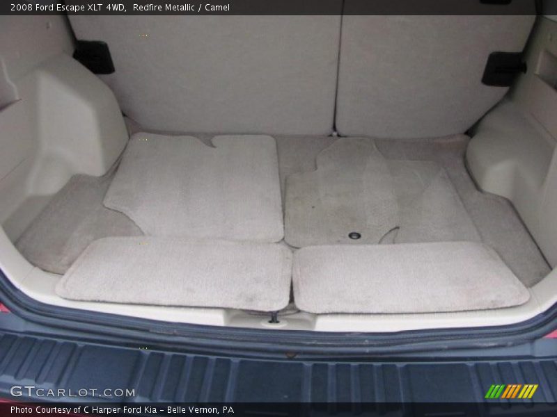 Redfire Metallic / Camel 2008 Ford Escape XLT 4WD