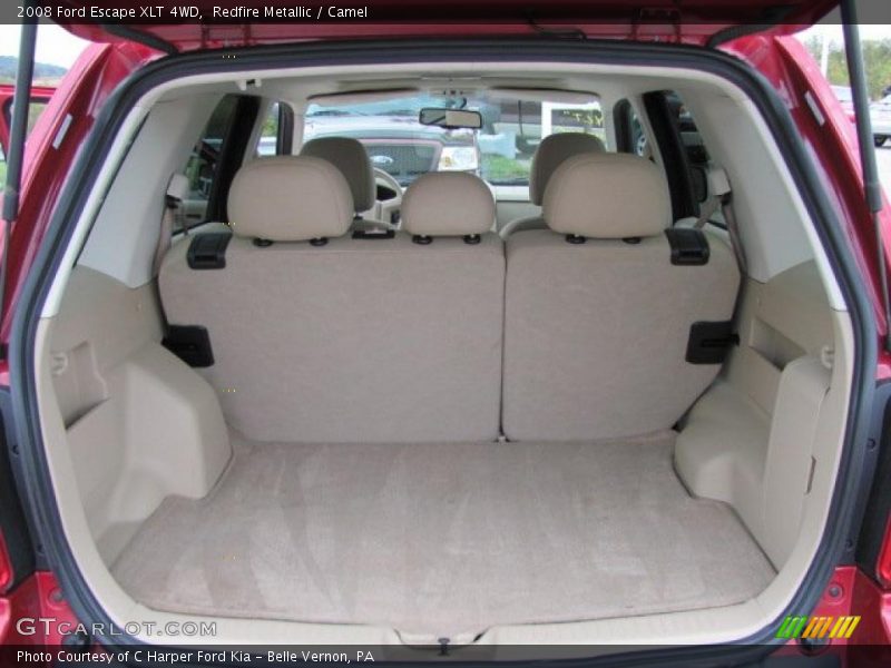 Redfire Metallic / Camel 2008 Ford Escape XLT 4WD