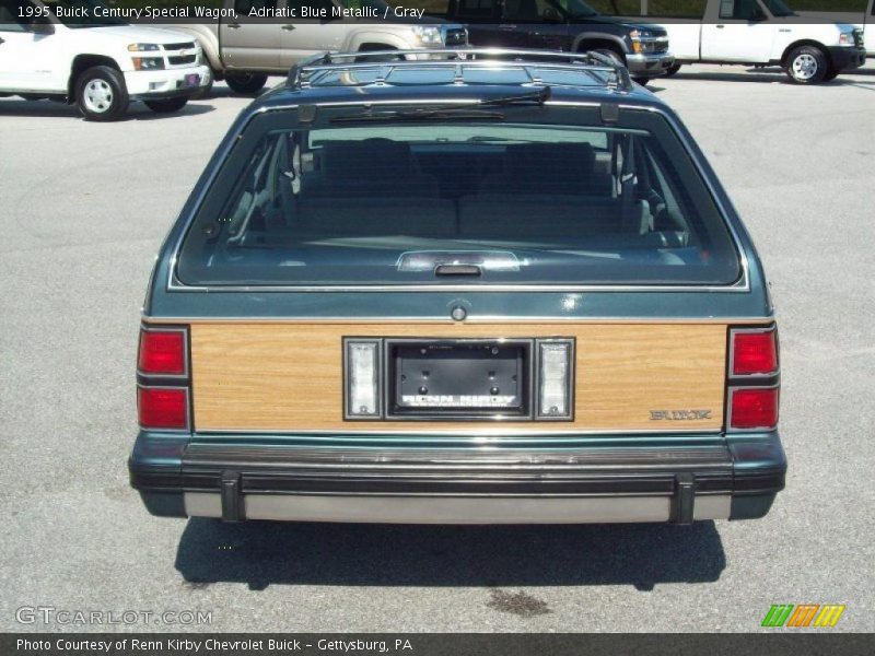 Adriatic Blue Metallic / Gray 1995 Buick Century Special Wagon