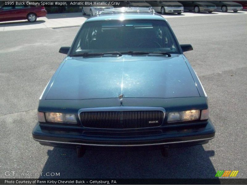 Adriatic Blue Metallic / Gray 1995 Buick Century Special Wagon