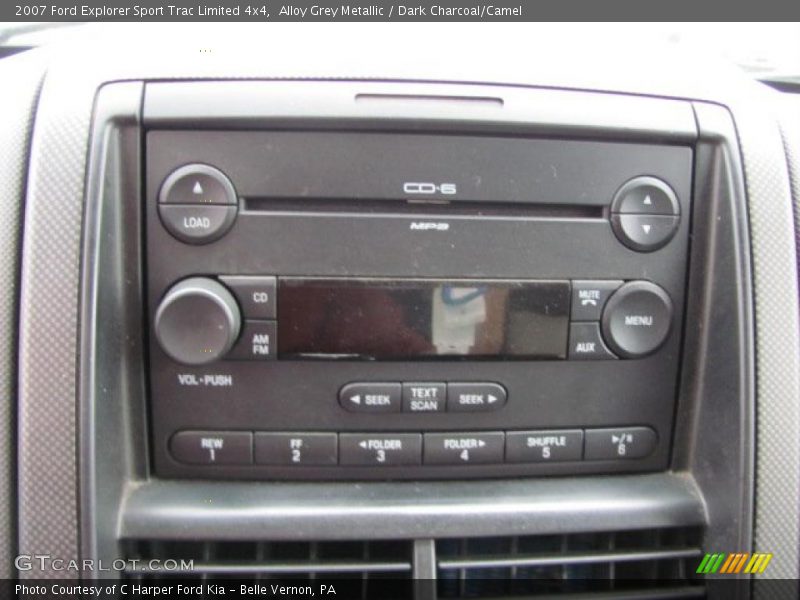 Controls of 2007 Explorer Sport Trac Limited 4x4