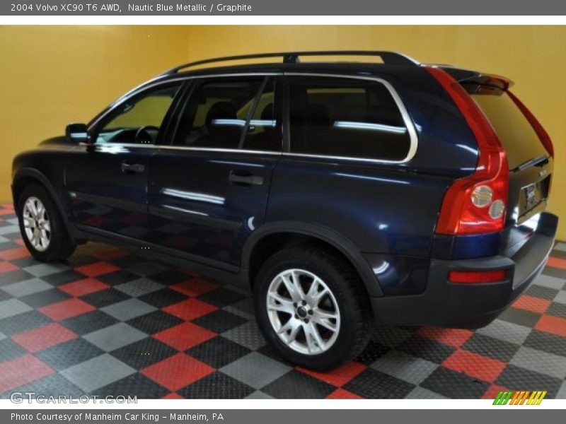 Nautic Blue Metallic / Graphite 2004 Volvo XC90 T6 AWD