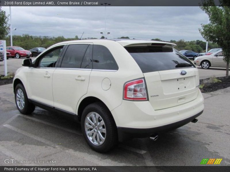 Creme Brulee / Charcoal 2008 Ford Edge Limited AWD