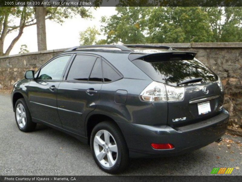 Flint Gray Mica / Black 2005 Lexus RX 330 AWD