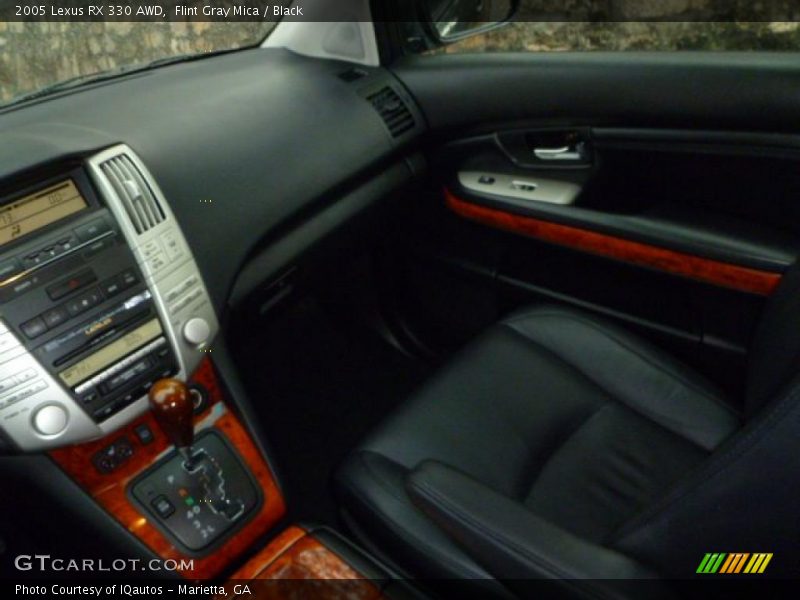 Flint Gray Mica / Black 2005 Lexus RX 330 AWD