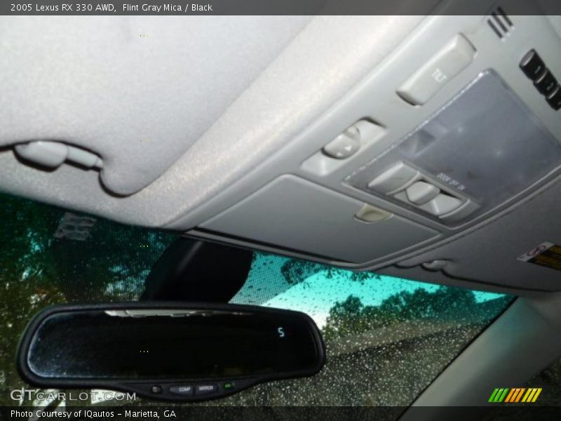 Flint Gray Mica / Black 2005 Lexus RX 330 AWD