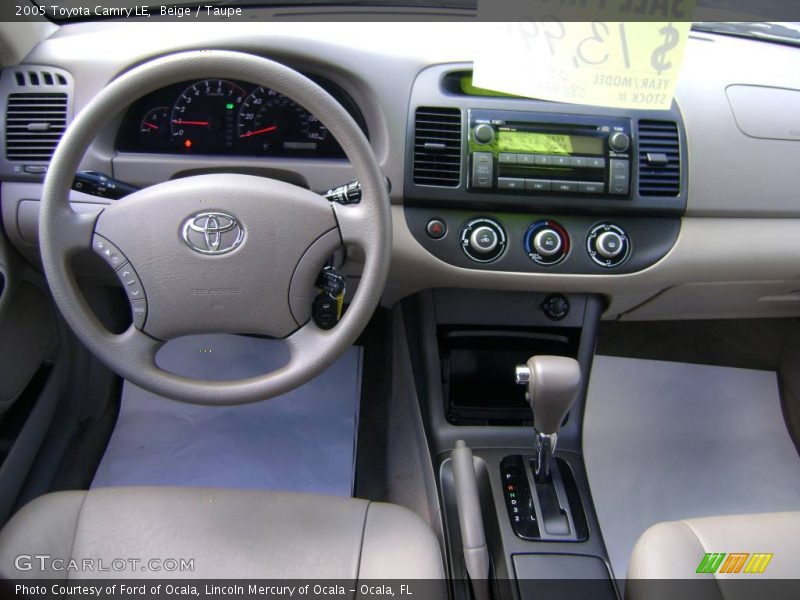 Beige / Taupe 2005 Toyota Camry LE