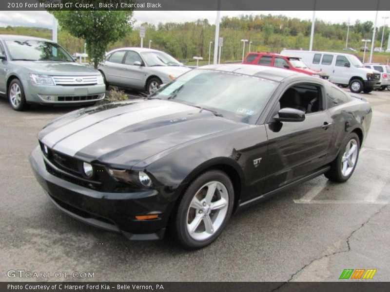 Front 3/4 View of 2010 Mustang GT Coupe