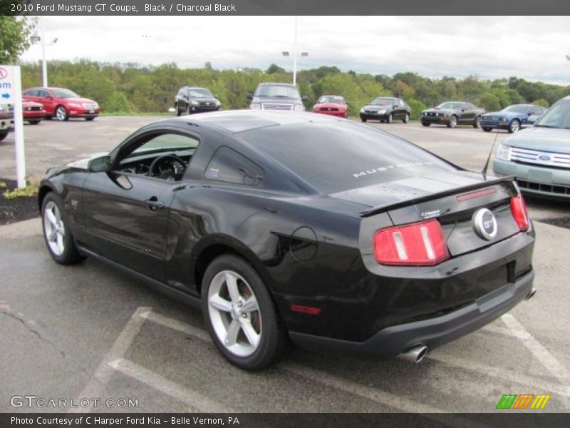 Black / Charcoal Black 2010 Ford Mustang GT Coupe
