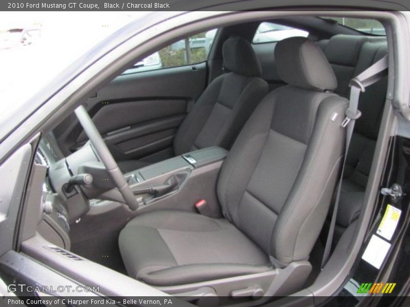  2010 Mustang GT Coupe Charcoal Black Interior