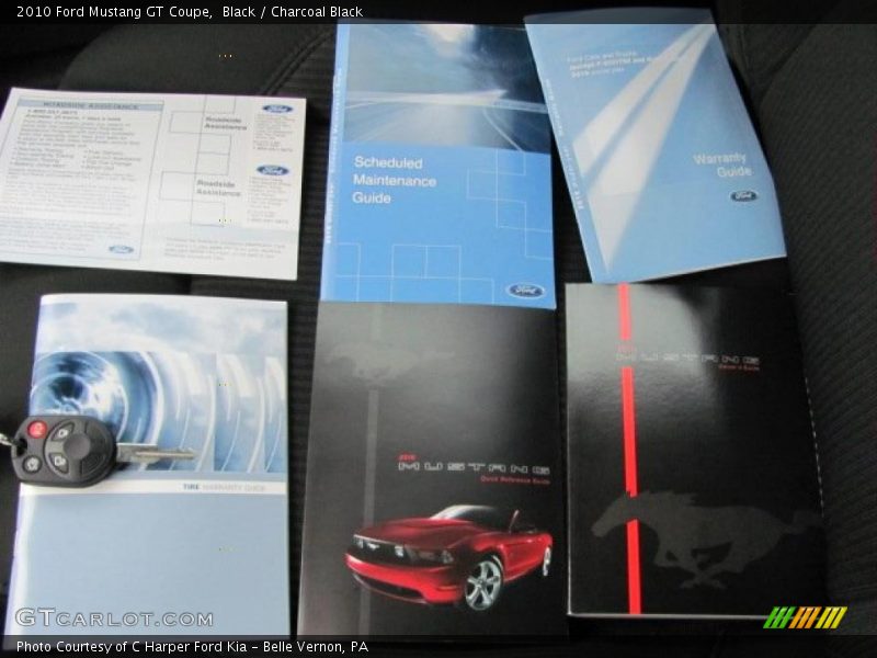 Black / Charcoal Black 2010 Ford Mustang GT Coupe