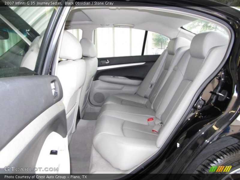  2007 G 35 Journey Sedan Stone Gray Interior