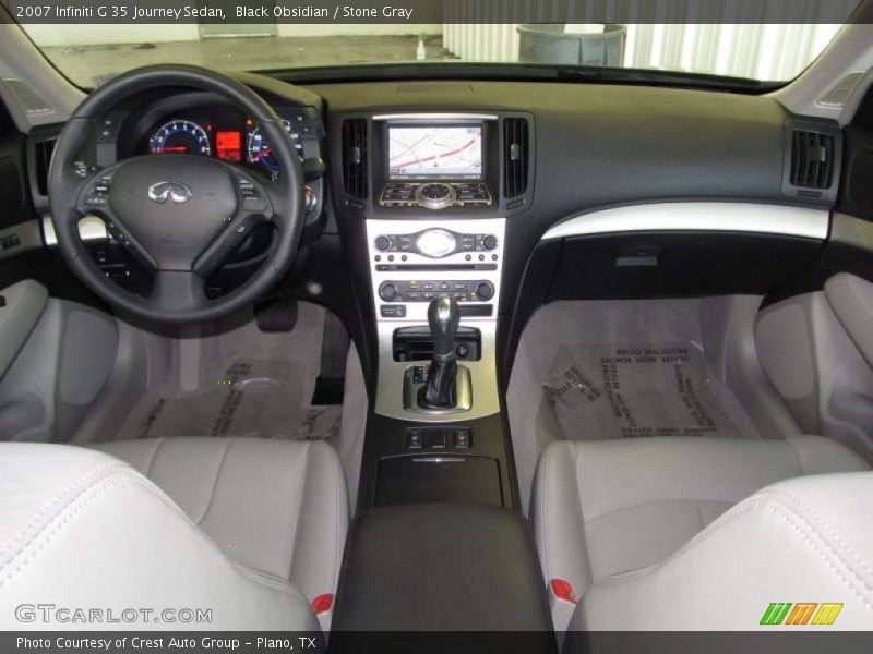 Dashboard of 2007 G 35 Journey Sedan