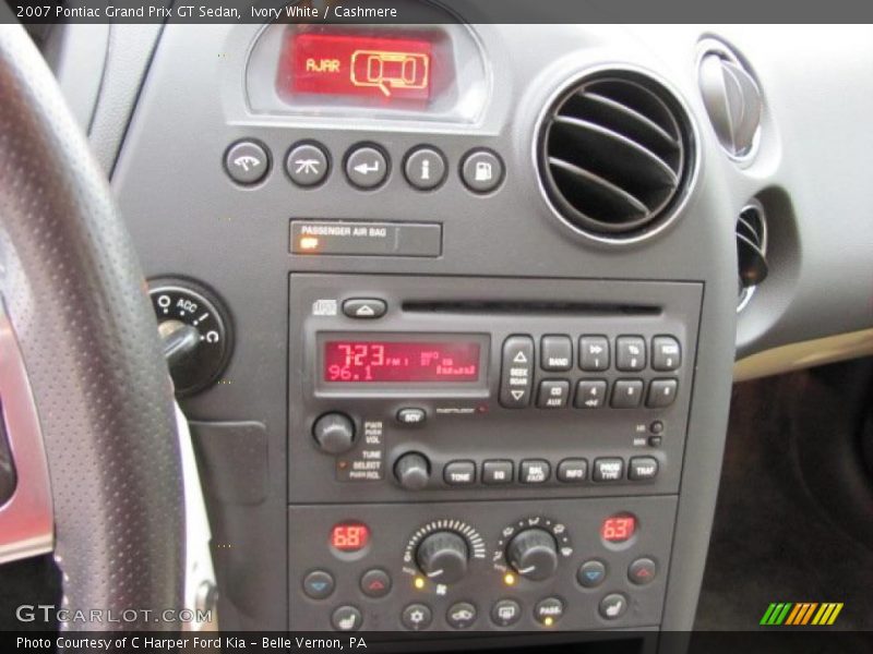 Controls of 2007 Grand Prix GT Sedan