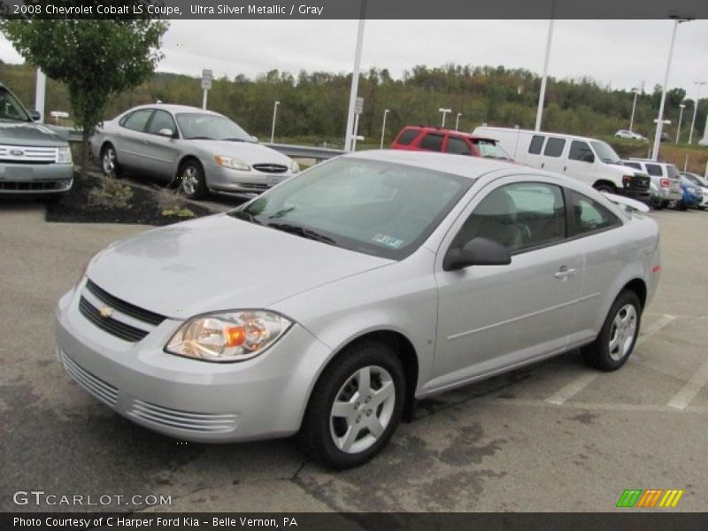 Ultra Silver Metallic / Gray 2008 Chevrolet Cobalt LS Coupe