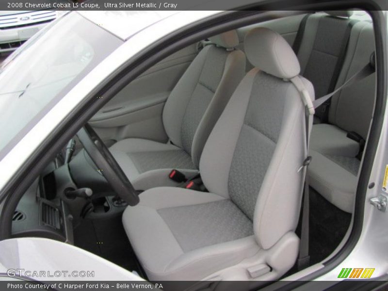 2008 Cobalt LS Coupe Gray Interior