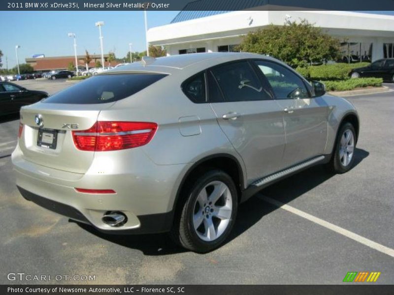 Mineral Silver Metallic / Oyster 2011 BMW X6 xDrive35i