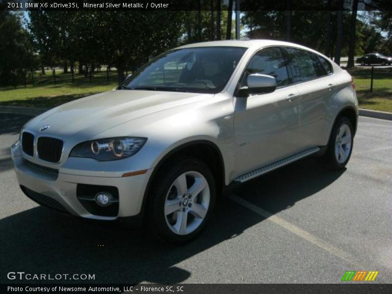 Mineral Silver Metallic / Oyster 2011 BMW X6 xDrive35i