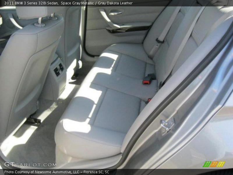  2011 3 Series 328i Sedan Gray Dakota Leather Interior