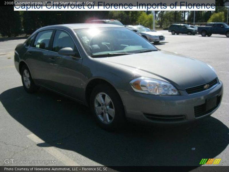 Dark Silver Metallic / Gray 2008 Chevrolet Impala LT