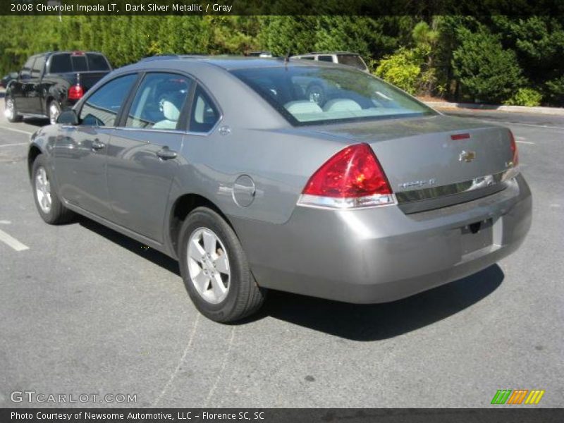 Dark Silver Metallic / Gray 2008 Chevrolet Impala LT
