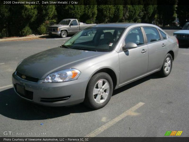 Dark Silver Metallic / Gray 2008 Chevrolet Impala LT