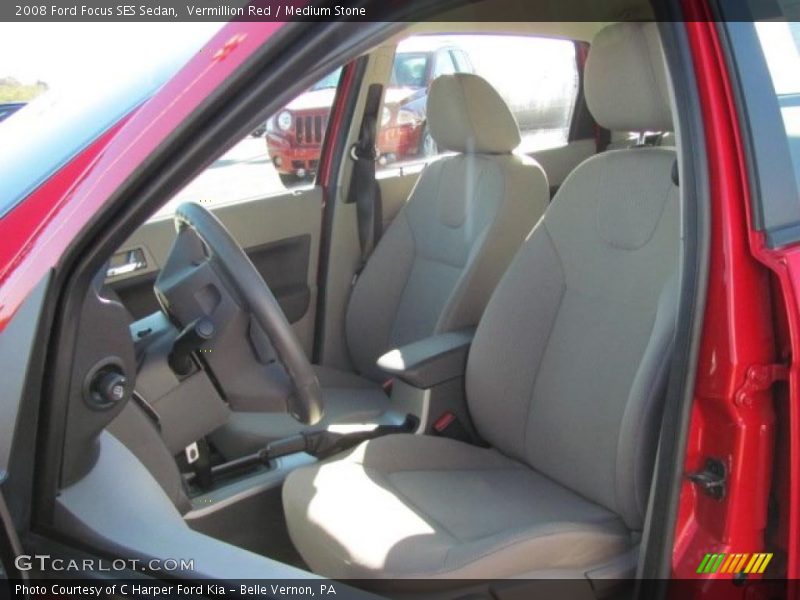  2008 Focus SES Sedan Medium Stone Interior