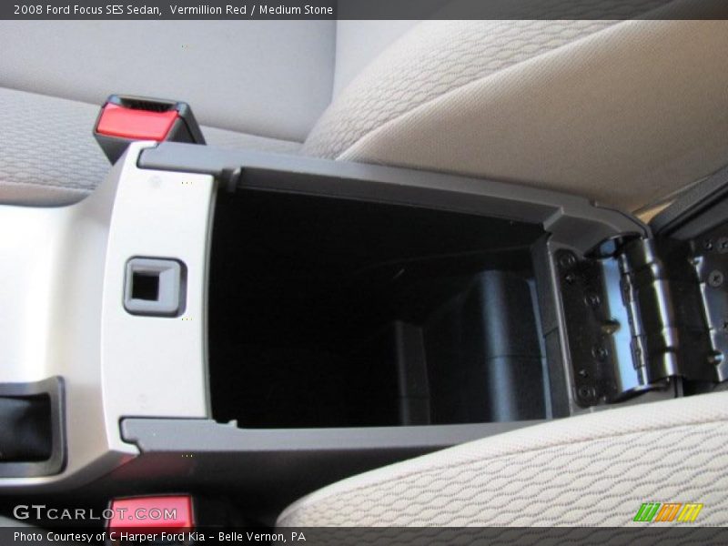 Vermillion Red / Medium Stone 2008 Ford Focus SES Sedan