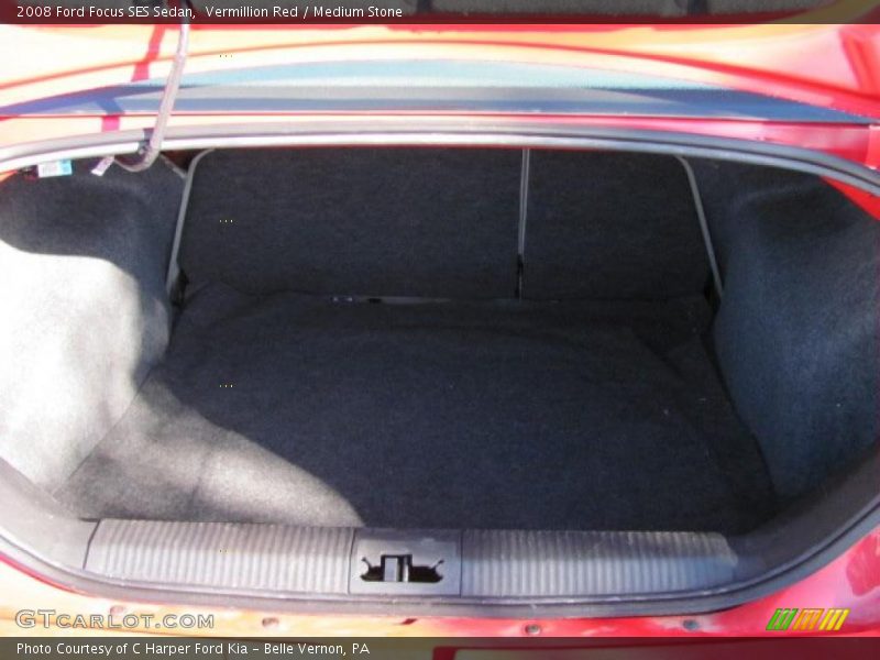 Vermillion Red / Medium Stone 2008 Ford Focus SES Sedan