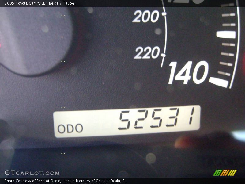 Beige / Taupe 2005 Toyota Camry LE