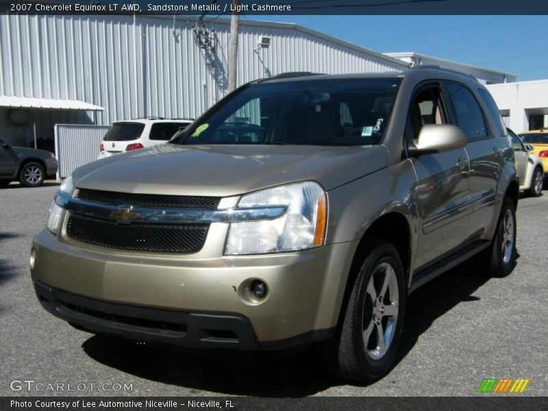 Sandstone Metallic / Light Cashmere 2007 Chevrolet Equinox LT AWD