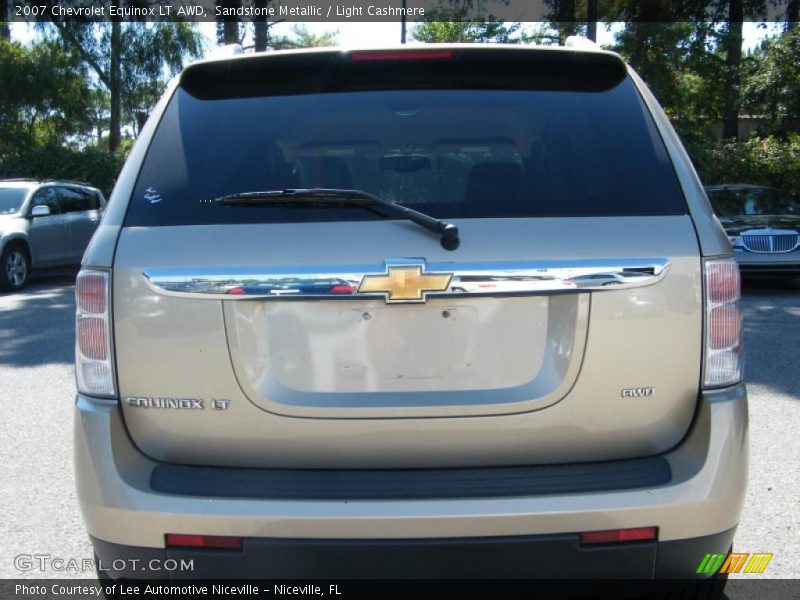 Sandstone Metallic / Light Cashmere 2007 Chevrolet Equinox LT AWD