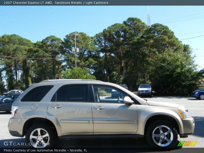 Sandstone Metallic / Light Cashmere 2007 Chevrolet Equinox LT AWD