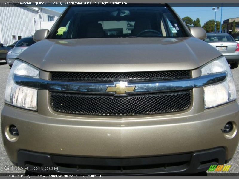 Sandstone Metallic / Light Cashmere 2007 Chevrolet Equinox LT AWD